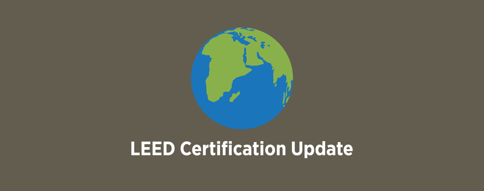 2018年第4四半期におけるLEEDの認証取得に関するデータを公表
